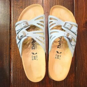 NWOT Baby Blue Birkenstock Betula